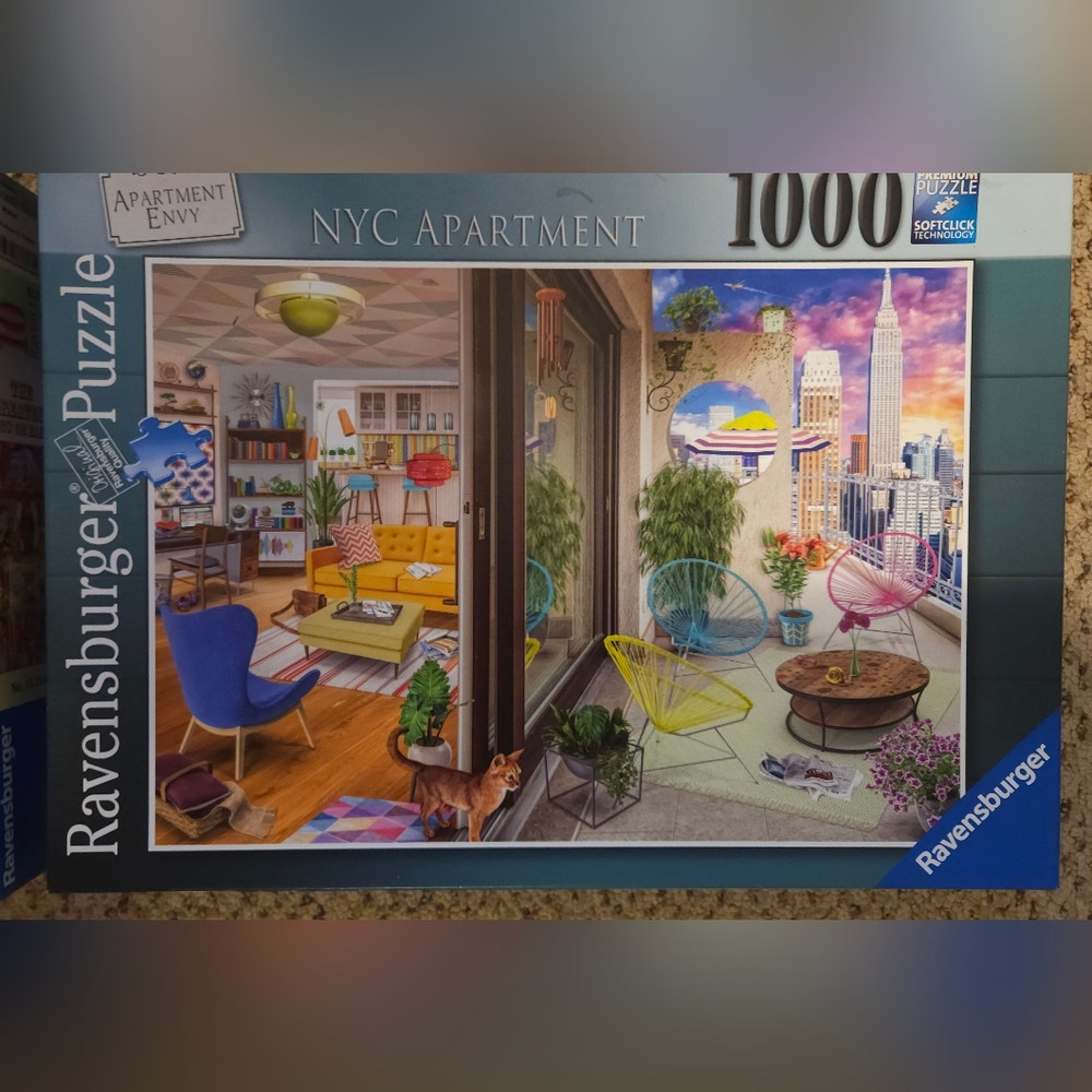 Ravensburger NYC Apartment Puzzle - Vibrant Colors